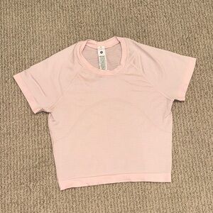 Lululemon Light Pink Short Sleeve Tee